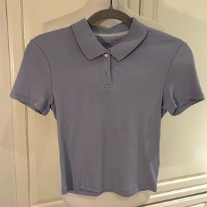 American Eagle Cropped Polo